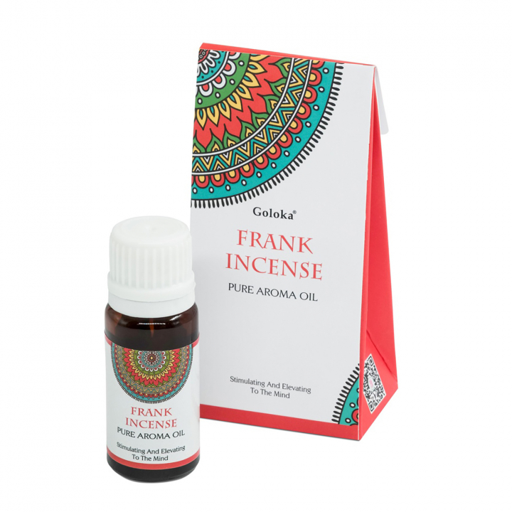 Goloka Frankincense Doft Olja 10ml i gruppen Hem & Själ / Ritual & Ceremoni / Rökelse, Ljus & Dofter hos Rawfoodshop Scandinavia AB (FO35766)