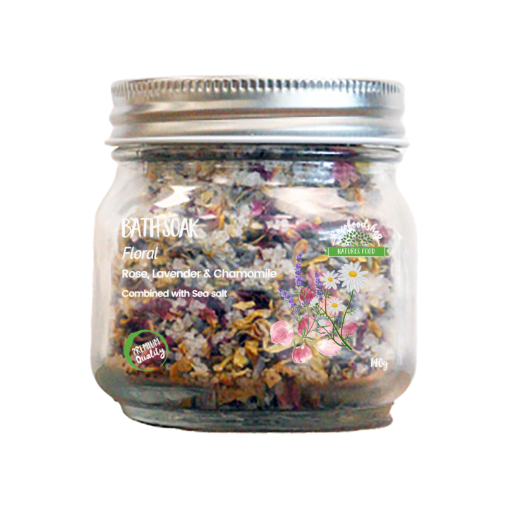 Ansiktsbad Blommig 140g i gruppen OUTLET 20-80% / Hud & kropp 20-50% / Hud & kropp 20% hos Rawfoodshop Scandinavia AB (FSBUL01)