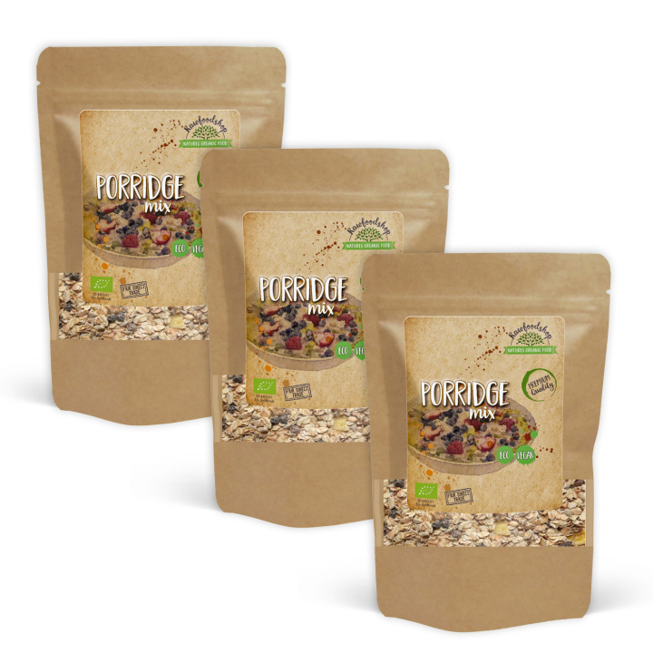 Gröt Mix EKO 500g x 3 paket i gruppen Råvaror & Dryck / Skafferiet / Granola & Gröt hos Rawfoodshop Scandinavia AB (GMB50-SET3)