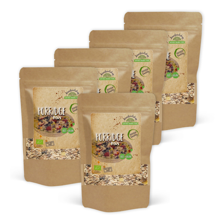 Gröt Mix EKO 500g x 5 paket i gruppen Råvaror & Dryck / Skafferiet / Granola & Gröt hos Rawfoodshop Scandinavia AB (GMB50-SET5)