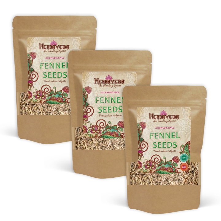 Fänkålsfrön EKO 100g x 3 paket i gruppen Råvaror & Dryck / Skafferiet / Kryddor & Salt hos Rawfoodshop Scandinavia AB (HERBA99-SET3)