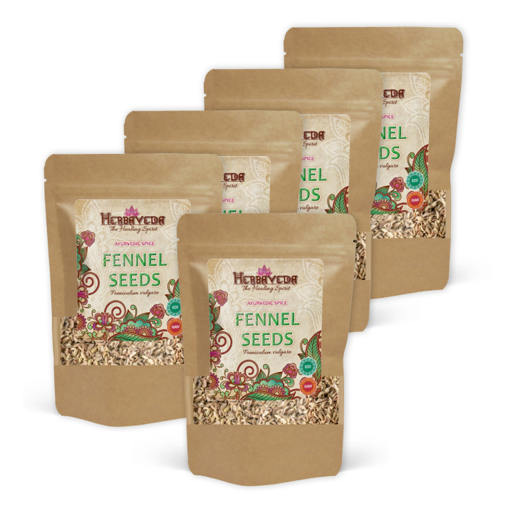 Fänkålsfrön EKO 100g x 5 paket i gruppen Råvaror & Dryck / Skafferiet / Kryddor & Salt hos Rawfoodshop Scandinavia AB (HERBA99-SET5)
