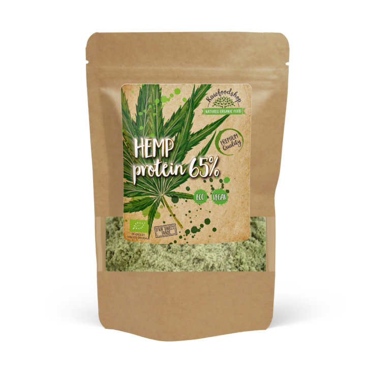 Hampaprotein 65% EKO 1kg i gruppen Hälsa / Proteinpulver hos Rawfoodshop Scandinavia AB (HMP01)