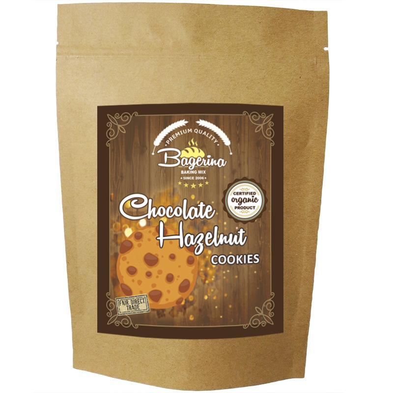 Choklad & Hasselnöt Kakor EKO 100g i gruppen Råvaror & Dryck / Bak & Matlagning / Bakmixar hos Rawfoodshop Scandinavia AB (K20932)
