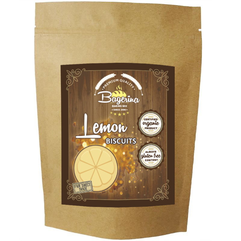 Citron kakor EKO 100g i gruppen Råvaror & Dryck / Bak & Matlagning / Bakmixar hos Rawfoodshop Scandinavia AB (K21393)