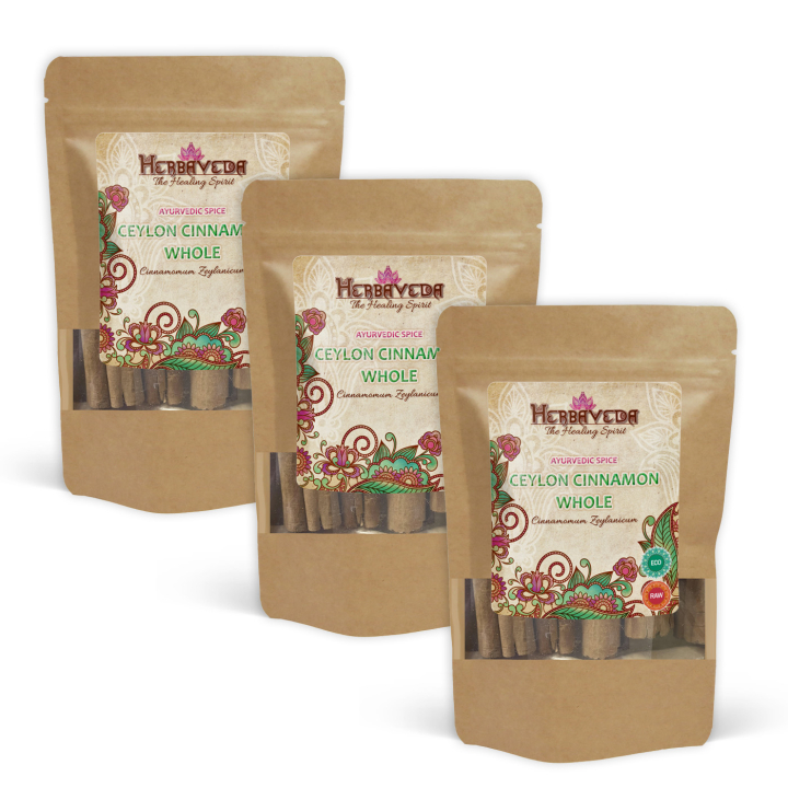 Ceylon Kanelstänger EKO 5 st x 3 paket i gruppen Råvaror & Dryck / Skafferiet / Kryddor & Salt hos Rawfoodshop Scandinavia AB (K23411-SET3)