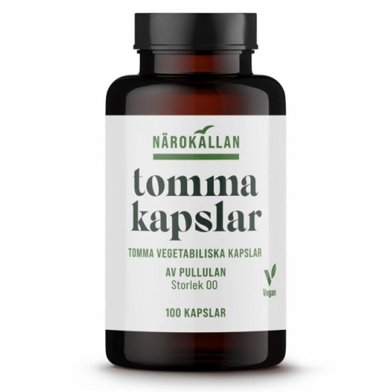 Tomma vegetabiliska kapslar storlek 00 i gruppen Kosttillskott / Övriga kosttillskott / Utrustning & Tillbehör hos Rawfoodshop Scandinavia AB (KAP1)