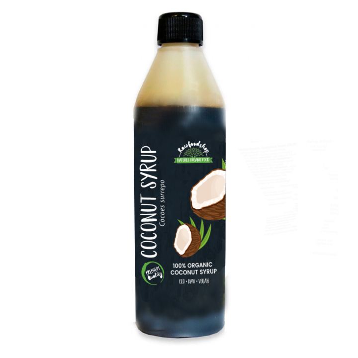 Kokossirap EKO 250ml i gruppen Råvaror & Dryck / Bakning / Sirap hos Rawfoodshop Scandinavia AB (KOSIRAP01)