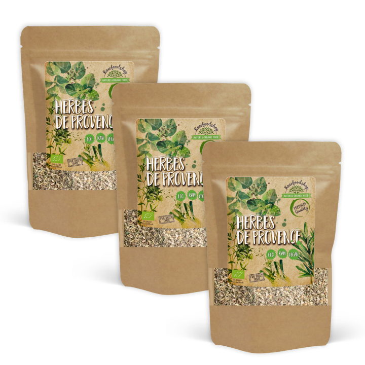 Herbes de Provence EKO 50g x 3 paket i gruppen Råvaror & Dryck / Skafferiet / Kryddor & Salt hos Rawfoodshop Scandinavia AB (KRY94-SET3)