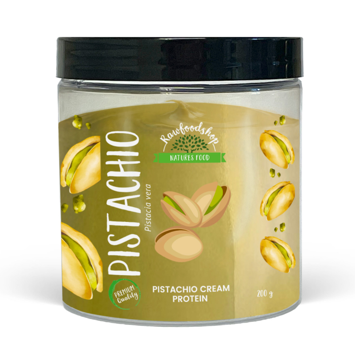 Pistagekräm Protein 200g i gruppen Råvaror & Dryck / Nötter / Pistagenötter hos Rawfoodshop Scandinavia AB (L041403001-2)