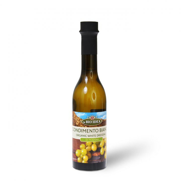 La Bio Idea Vitvins vinäger 250ml i gruppen Råvaror & Dryck / Skafferiet / Smaksättning / Vinäger hos Rawfoodshop Scandinavia AB (LABIO876528764)