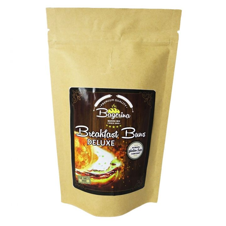 Bakmix Frukostfrallor DeLux 137g i gruppen Råvaror & Dryck / Bak & Matlagning / Bakmixar hos Rawfoodshop Scandinavia AB (LBAK137510E)