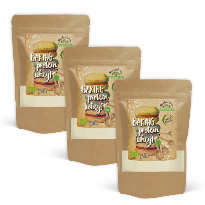Bakprotein EKO 400g x 3 paket i gruppen Råvaror & Dryck / Hälsokost / Proteinpulver hos Rawfoodshop Scandinavia AB (LBAK400520E-SET3)