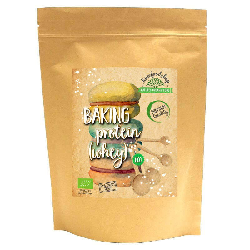 Bakprotein EKO 400g i gruppen Råvaror & Dryck / Hälsokost / Proteinpulver hos Rawfoodshop Scandinavia AB (LBAK400520E)
