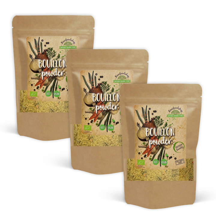 Buljong Jästfri EKO 220g x 3 paket i gruppen Råvaror & Dryck / Skafferiet / Smaksättning hos Rawfoodshop Scandinavia AB (LKRY220011E-SET3)
