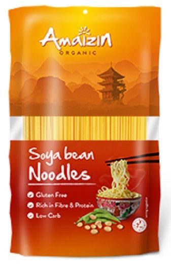 Amaizin - Sojabön nudlar EKO 200g i gruppen Råvaror & Dryck / Skafferiet / Pasta & Nudlar hos Rawfoodshop Scandinavia AB (LOWNUS003)
