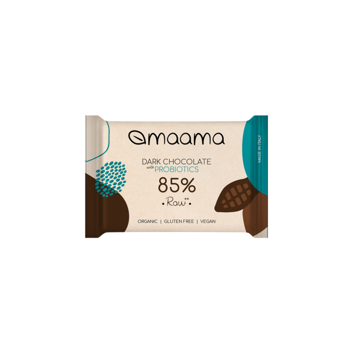 Mörk Choklad 85% RAW EKO 30g i gruppen Råvaror & Dryck / Godis & Choklad / Choklad & Bars hos Rawfoodshop Scandinavia AB (MAAMA03)