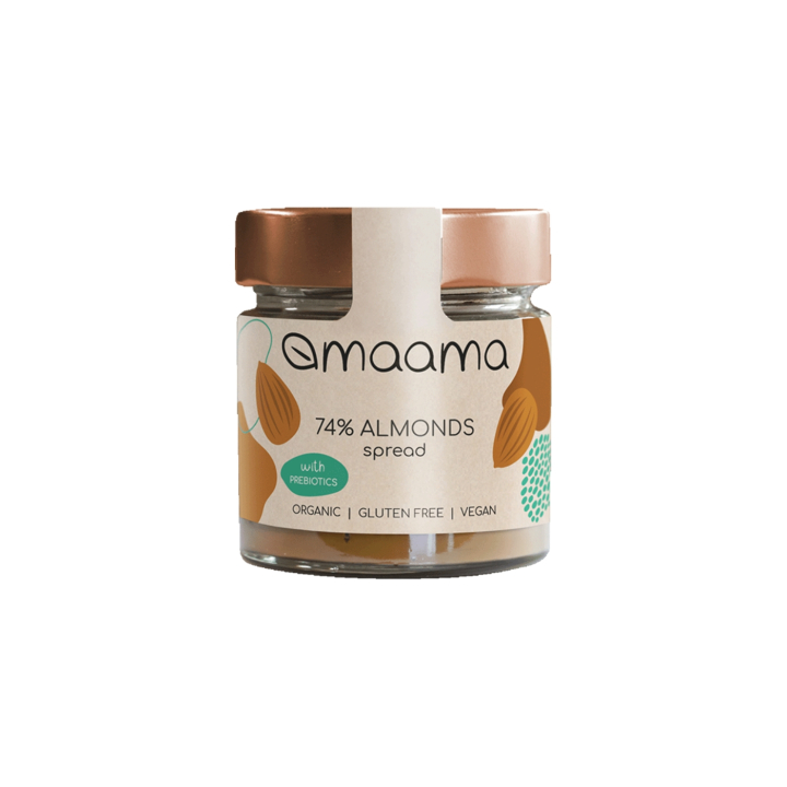 Mandelkräm 74% EKO 200g i gruppen Råvaror & Dryck / Nötter / Nötsmör hos Rawfoodshop Scandinavia AB (MAAMA06)