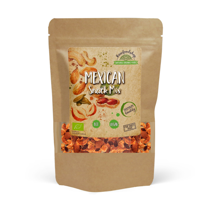 Mexican Snack Mix EKO 200g i gruppen Råvaror & Dryck / Nötter / Nötmix hos Rawfoodshop Scandinavia AB (MELMEX5-200)