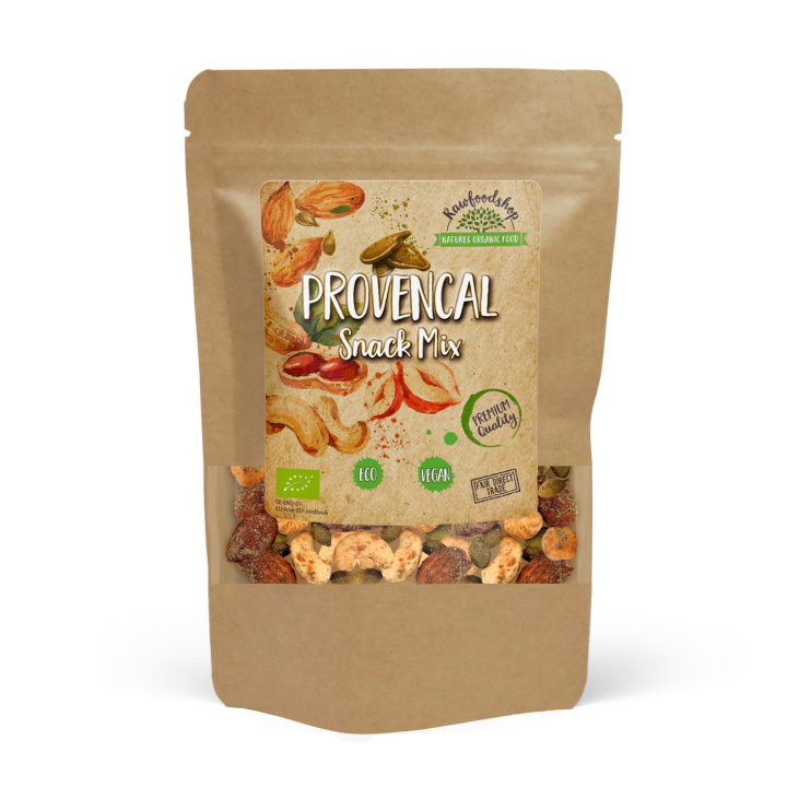 Provencal Snack Mix EKO 200g i gruppen Råvaror & Dryck / Nötter / Nötmix hos Rawfoodshop Scandinavia AB (MELPROV5-200)