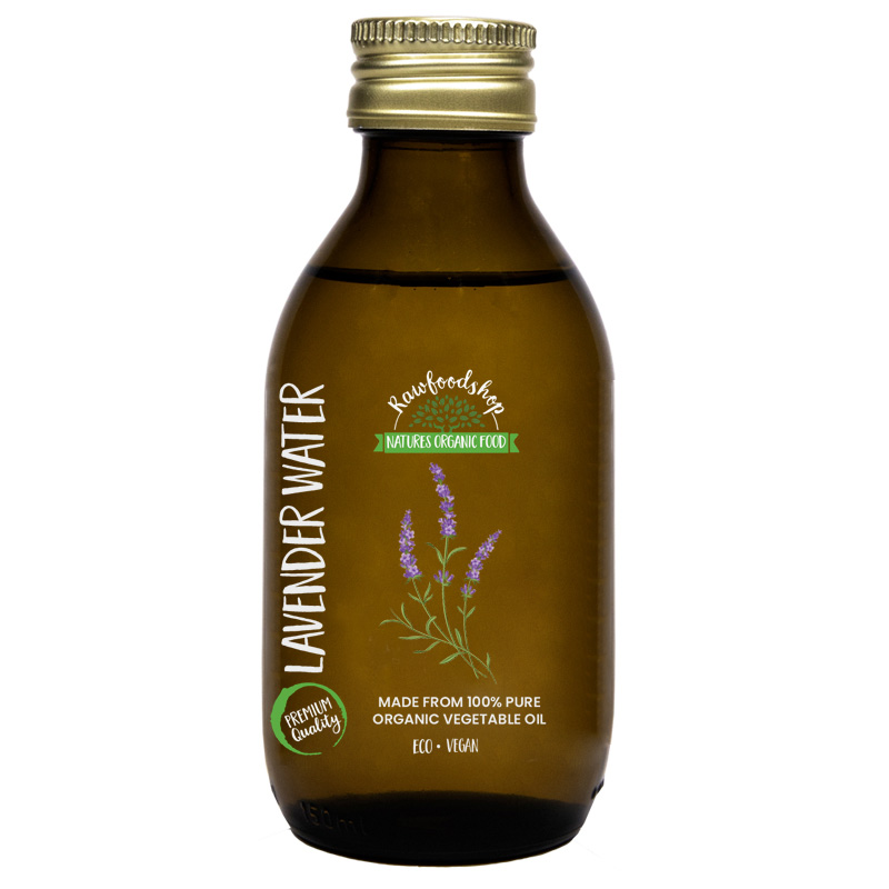 Lavendelvatten EKO 150ml i gruppen Kroppsvård / Färdiga produkter / Ansiktsvård hos Rawfoodshop Scandinavia AB (MI0140-150)