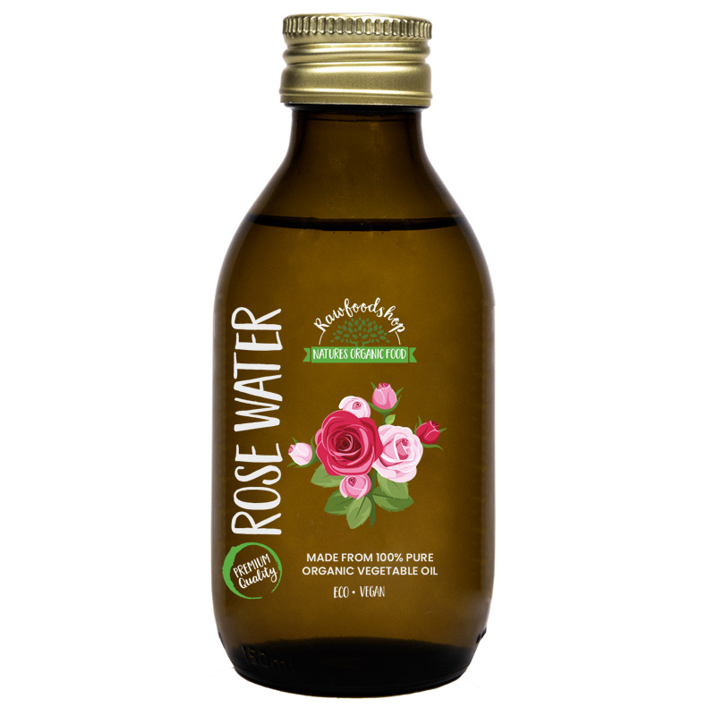 Rosenvatten EKO 150ml i gruppen Kroppsvård / Färdiga produkter / Ansiktsvård hos Rawfoodshop Scandinavia AB (MI0141-150)