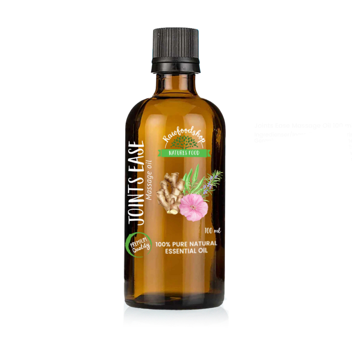 Joints Ease Massage Oil 100ml i gruppen Hud & Kropp / Kropp / Massageolja hos Rawfoodshop Scandinavia AB (MOLUL-05)