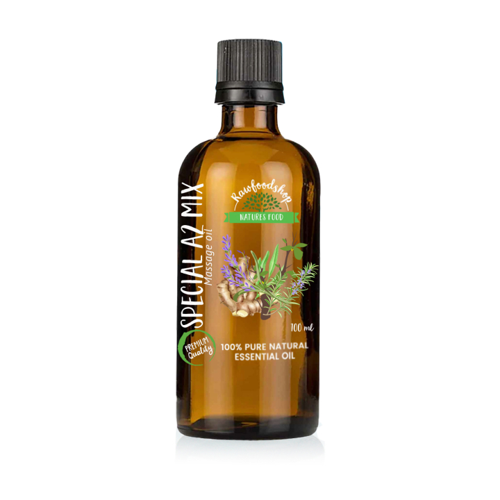 Special A2 Mix Massage Oil 100ml i gruppen Kroppsvård / DIY Råvaror / Eteriska oljor hos Rawfoodshop Scandinavia AB (MOLUL-14)