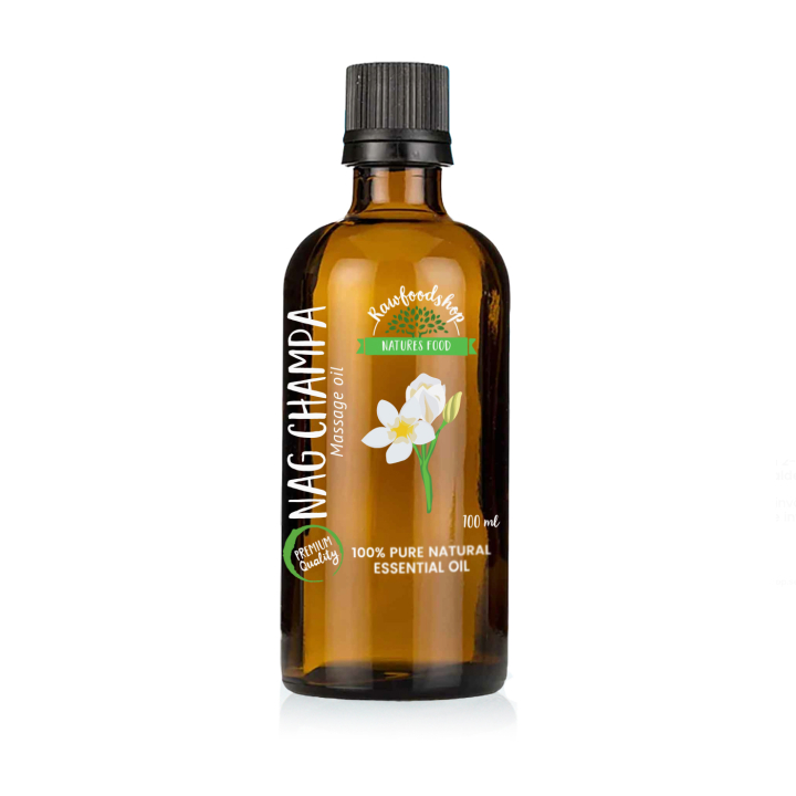 Nag Champa Massage Oil 100ml i gruppen Hud & Kropp / Kropp / Massageolja hos Rawfoodshop Scandinavia AB (MOLUL-15)