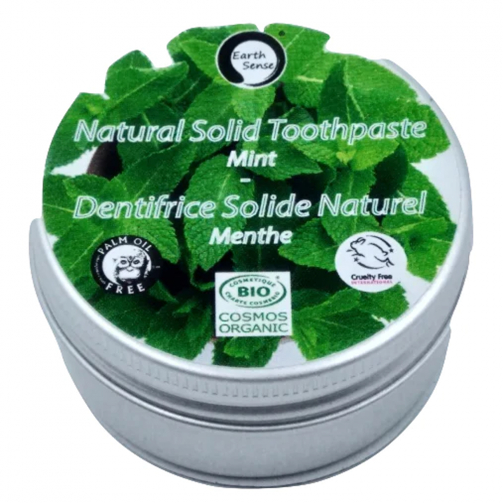 Natural Solid Toothpaste - Daily Use 40g i gruppen Kroppsvård / Färdiga produkter / Munhälsa hos Rawfoodshop Scandinavia AB (NST01)