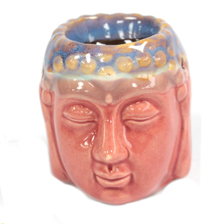 Oljebrännare Buddha Rosa & Teal i gruppen Hem & Själ / Stämning & doft / Oljebrännare hos Rawfoodshop Scandinavia AB (OBBB-07)