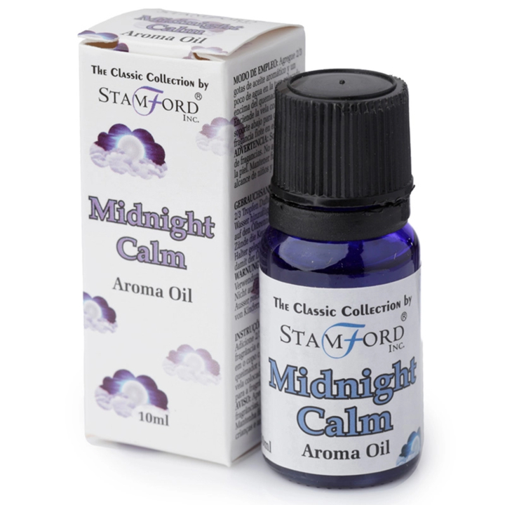 Aromaolja Midnight Calm 10ml i gruppen Hem & Själ / Stämning & doft / Doftolja hos Rawfoodshop Scandinavia AB (OILG28)