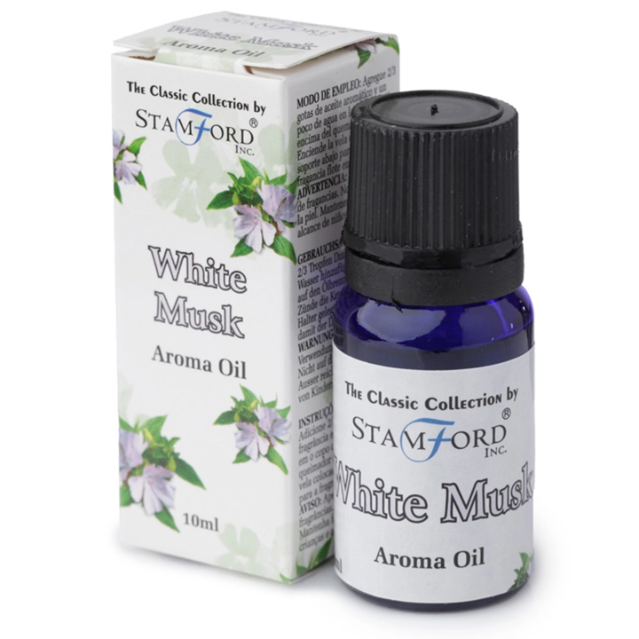 Aromaolja Vit Mysk 10ml i gruppen Hem & Själ / Stämning & doft / Doftolja hos Rawfoodshop Scandinavia AB (OILG34)