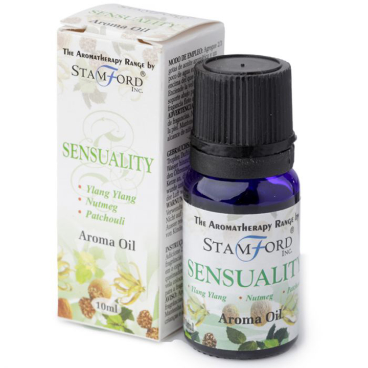 Aromaolja Sensuality 10ml i gruppen Hem & Själ / Stämning & doft / Doftolja hos Rawfoodshop Scandinavia AB (OILG39)