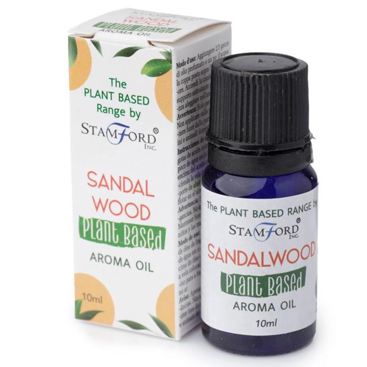 Aromaolja Växtbaserad Sandalwood 10ml i gruppen Hem & Själ / Stämning & doft / Doftolja hos Rawfoodshop Scandinavia AB (OILG44)