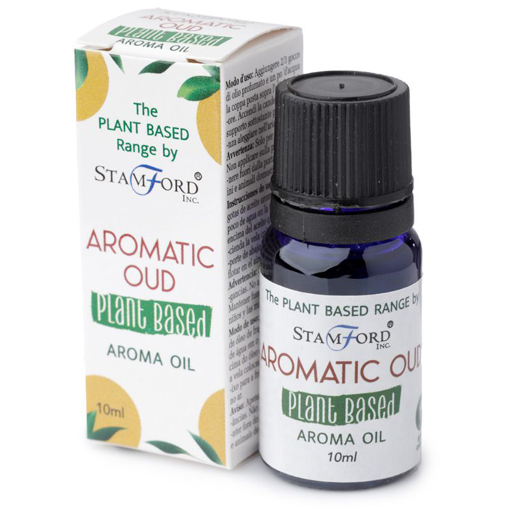 Aromaolja Växtbaserad Aromatic Oud 10ml i gruppen Hem & Själ / Stämning & doft / Doftolja hos Rawfoodshop Scandinavia AB (OILG56)