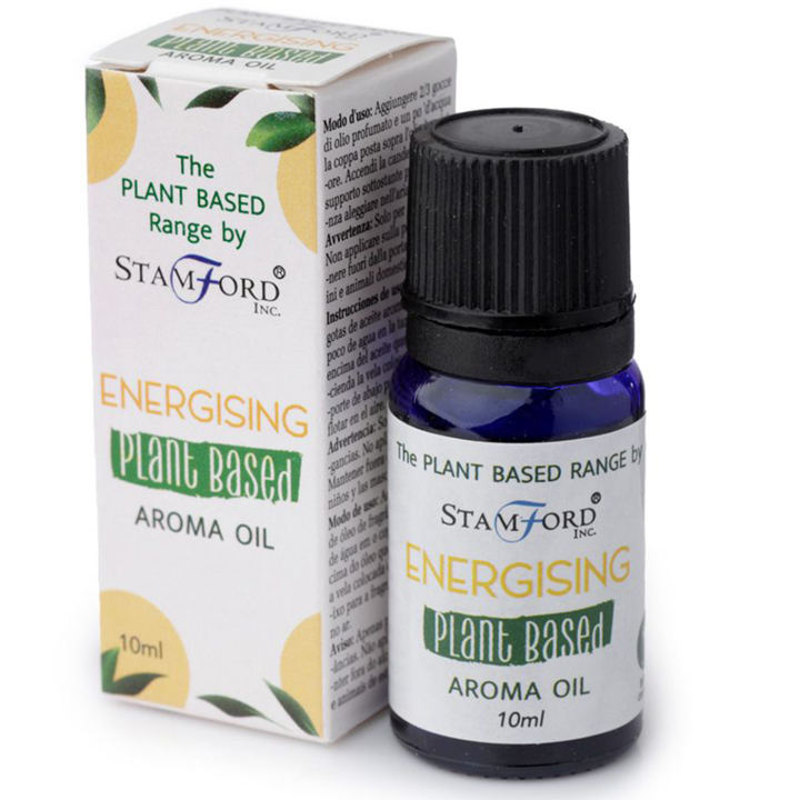 Aromaolja Växtbaserad Energising 10ml i gruppen Hem & Själ / Stämning & doft / Doftolja hos Rawfoodshop Scandinavia AB (OILG60)