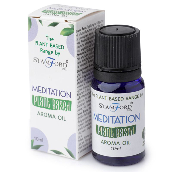 Aromaolja Växtbaserad Meditation 10ml i gruppen Hem & Själ / Stämning & doft / Doftolja hos Rawfoodshop Scandinavia AB (OILG61)