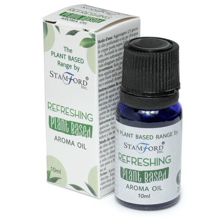 Aromaolja Växtbaserad Refreshing 10ml i gruppen Hem & Själ / Stämning & doft / Doftolja hos Rawfoodshop Scandinavia AB (OILG62)