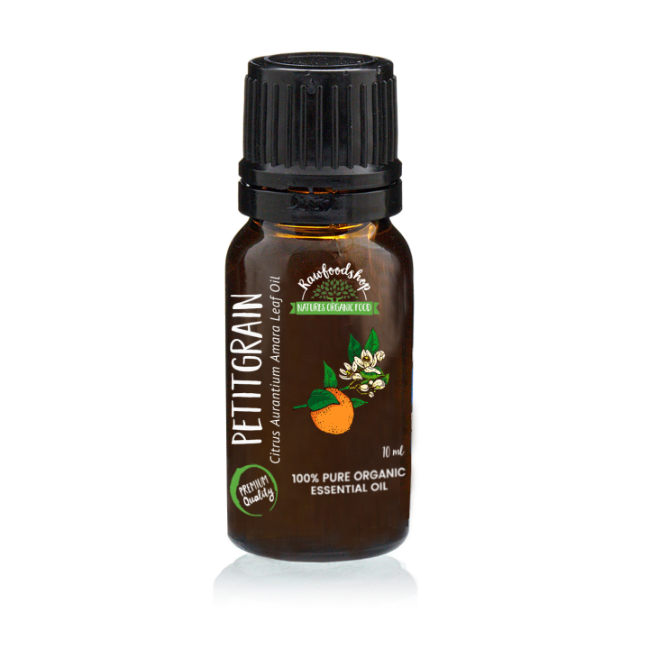 Petitgrain Eterisk Olja EKO 10ml i gruppen Hud & Kropp / Naturlig DIY / Eteriska oljor hos Rawfoodshop Scandinavia AB (ORGEOUL18)