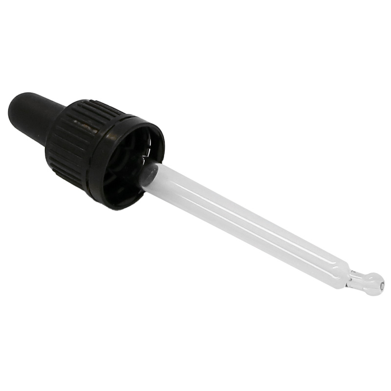 Flasklock med Pipett 18mm i gruppen Hud & Kropp / Naturlig DIY / Tillbehör hos Rawfoodshop Scandinavia AB (P01151-1FS-1)