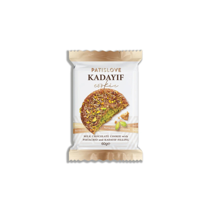 Fylld Cookie Choklad Pistagekräm 60g i gruppen Råvaror & Dryck / Skafferiet / Kakor & Kex hos Rawfoodshop Scandinavia AB (PATISLOVE04)