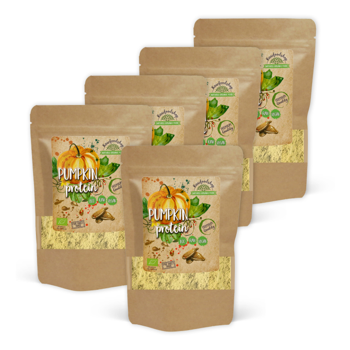 Pumpa Protein EKO 500g x 5 paket i gruppen Råvaror & Dryck / Hälsokost / Proteinpulver hos Rawfoodshop Scandinavia AB (PUMPAPROTEIN01-SET5)