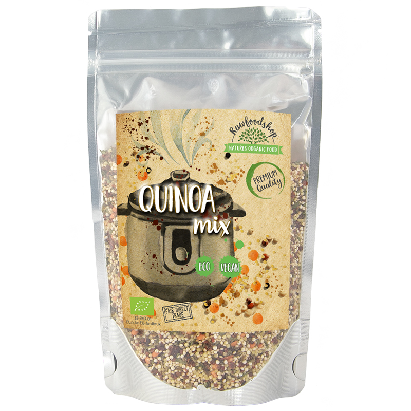 Quinoa Mix EKO 250g i gruppen Råvaror & Dryck / Skafferiet / Frön hos Rawfoodshop Scandinavia AB (QLM25)