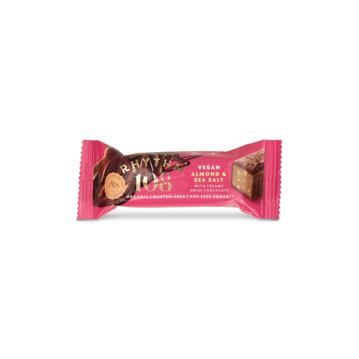Choklad Mandel Havssalt Bar EKO 33g i gruppen Råvaror & Dryck / Godis & Choklad / Choklad & Bars hos Rawfoodshop Scandinavia AB (R108CCSA01EU)