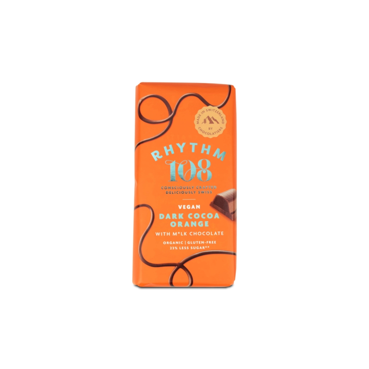 M*lk Choklad Mörk Apelsin EKO 100g i gruppen Råvaror & Dryck / Godis & Choklad / Choklad & Bars hos Rawfoodshop Scandinavia AB (R108CTCO01EU)