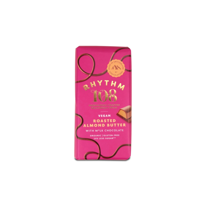 M*lk Choklad Rostat Mandelsmör EKO 100g i gruppen Råvaror & Dryck / Godis & Choklad / Choklad & Bars hos Rawfoodshop Scandinavia AB (R108CTRA01EU)