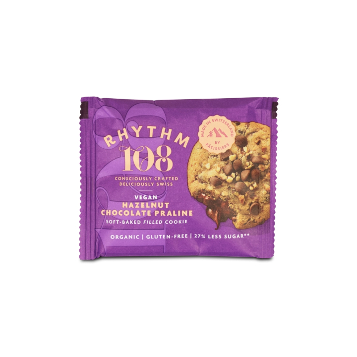 Fylld Cookie Hasselnöt Choklad Praline EKO 50g i gruppen Råvaror & Dryck / Skafferiet / Kakor & Kex hos Rawfoodshop Scandinavia AB (R108SFCHC01EU)