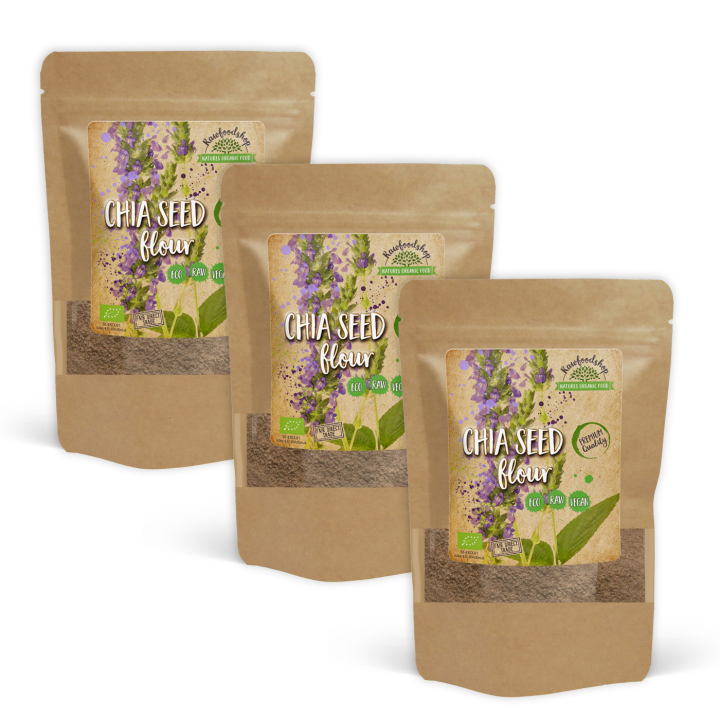 Chiamjöl EKO 500g x 3 paket i gruppen Råvaror & Dryck / Bakning / Mjöler hos Rawfoodshop Scandinavia AB (RAW008800880-SET3)