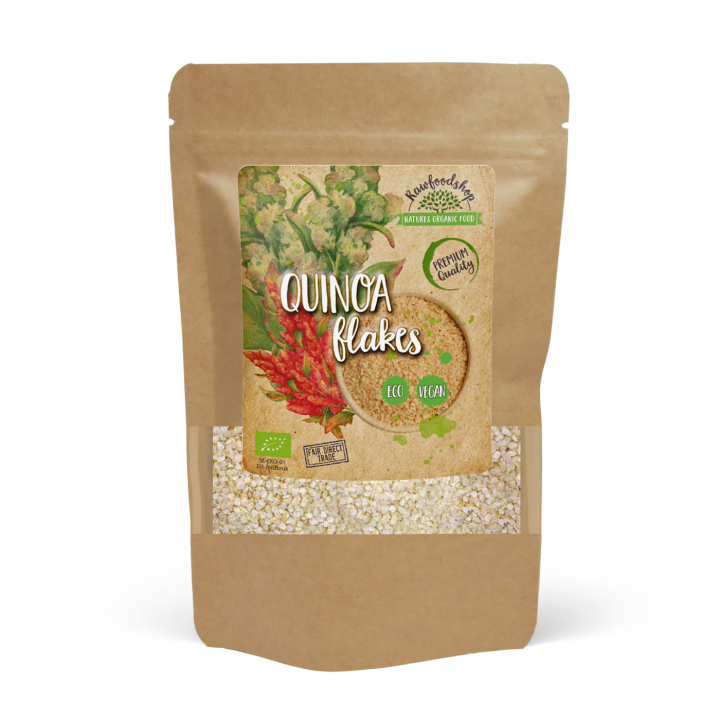 Quinoaflakes EKO 250g i gruppen Råvaror & Dryck / Bak & Matlagning / Gryn & Flakes hos Rawfoodshop Scandinavia AB (RAW787432)